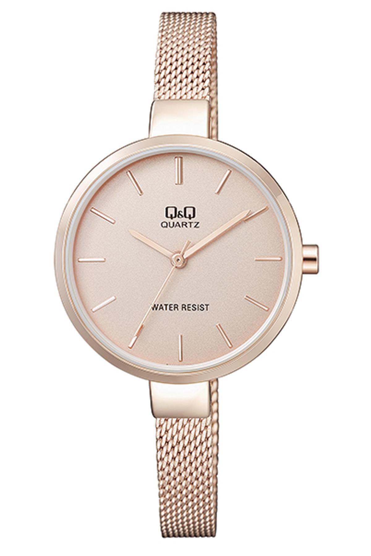 Q&Q 3G885 36 mm Rose Gold Metal Kordon Analog Kadın Kol Saati
