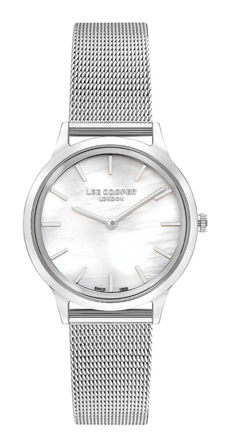 Lee Cooper LC07462.320 40 mm Gri Plastik Kordon Analog Kadın Kol Saati