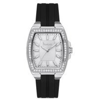 Freelook FL.1.10093.1 25 mm Siyah Plastik-Silikon Kordon Analog Kadın Kol Saati