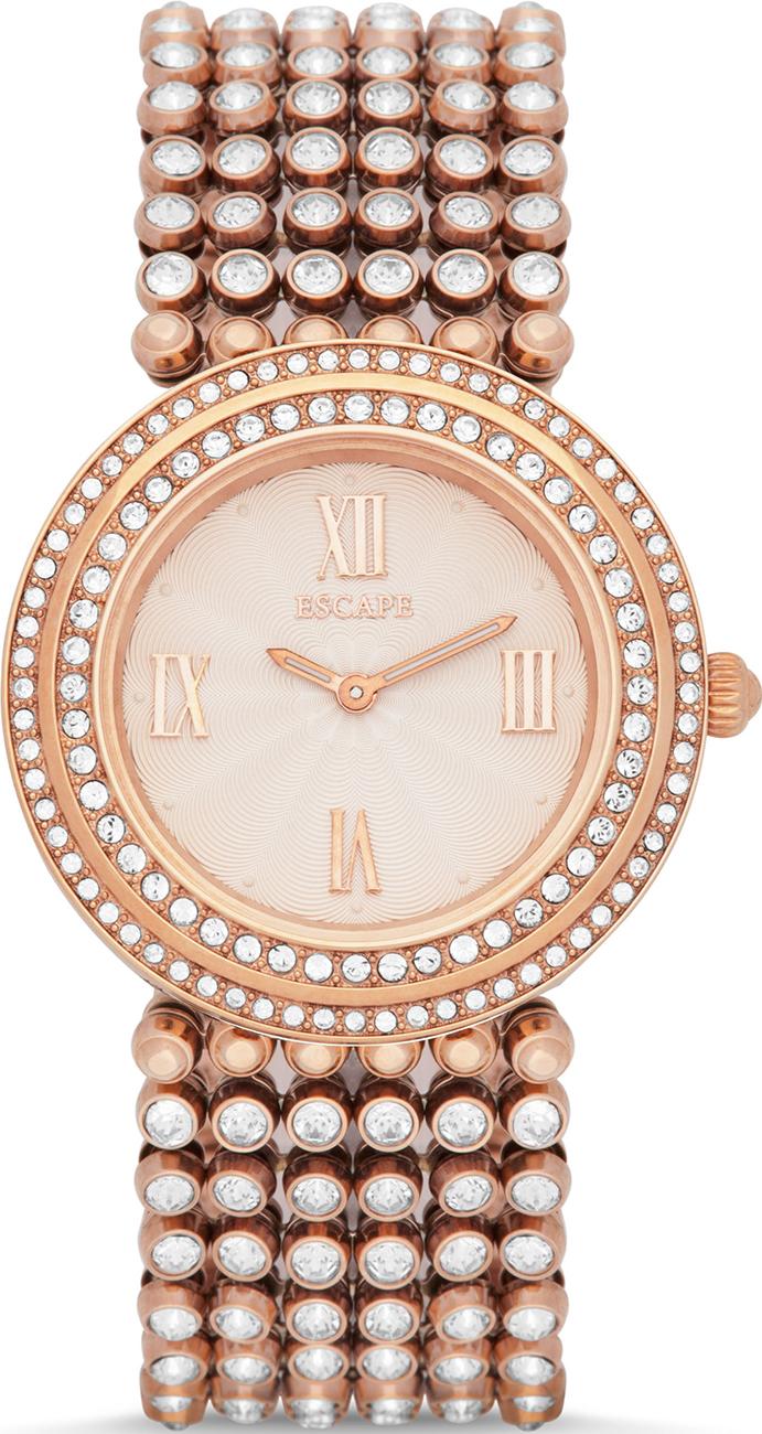 Escape EC1090-203 36 mm Rose Gold Çelik Kordon Analog Kadın Kol Saati