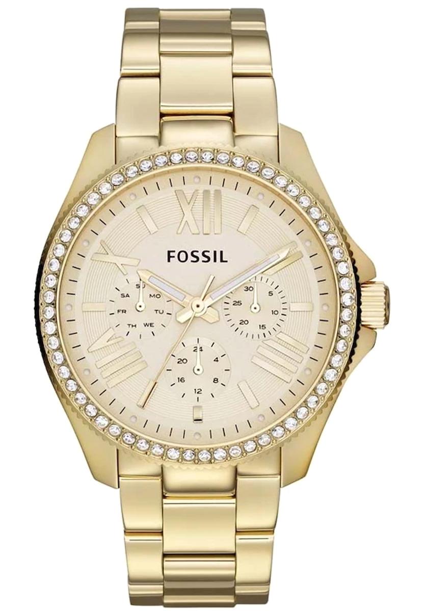 Fossil AM4482 38 mm Altın Çelik Kordon Analog Kadın Kol Saati