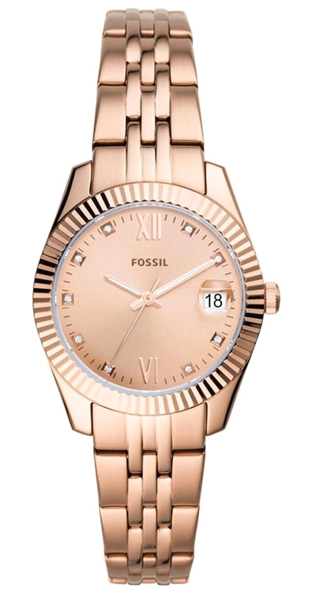 Fossil FES4898 30 mm Rose Gold Çelik Kordon Analog Kadın Kol Saati
