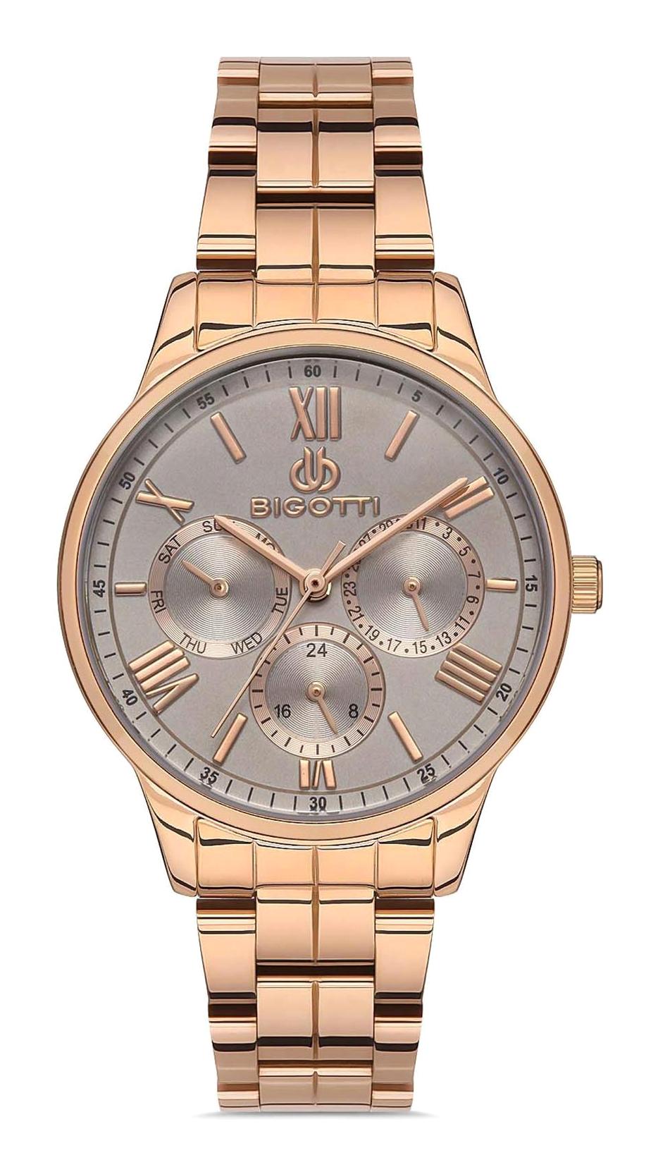 Bigotti BG.1.10393.2 36 mm Rose Gold Çelik Kordon Analog Kadın Kol Saati