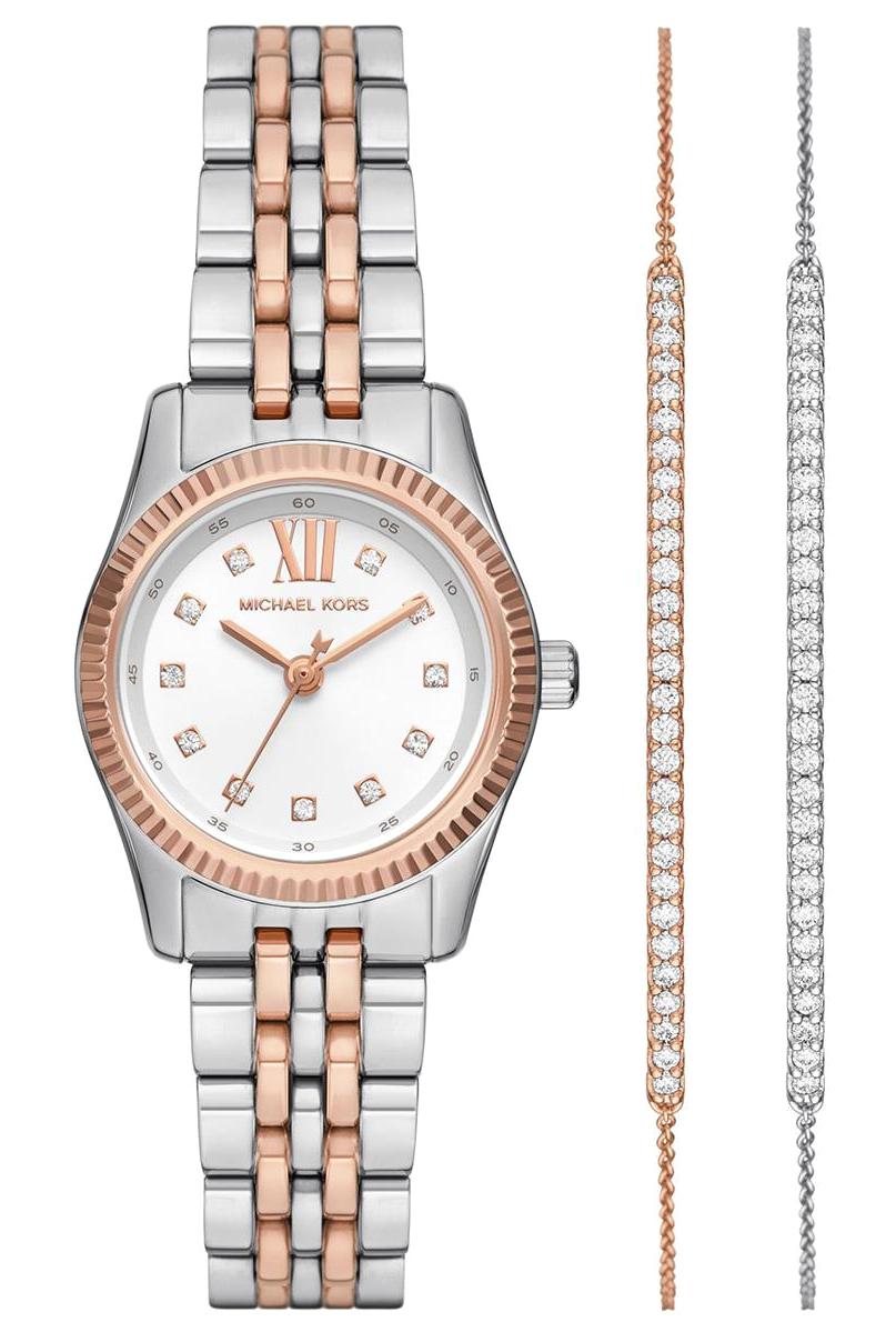Michael Kors MK4817 27 mm Gri-Rose Gold Çelik Kordon Analog Kadın Kol Saati