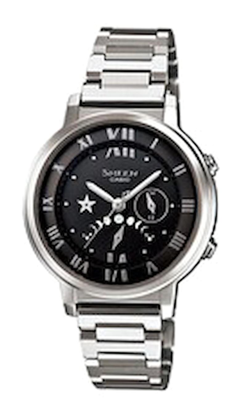 Casio SHE-3501SBD-1ADR 34 mm Gri Çelik Kordon Analog Kadın Kol Saati