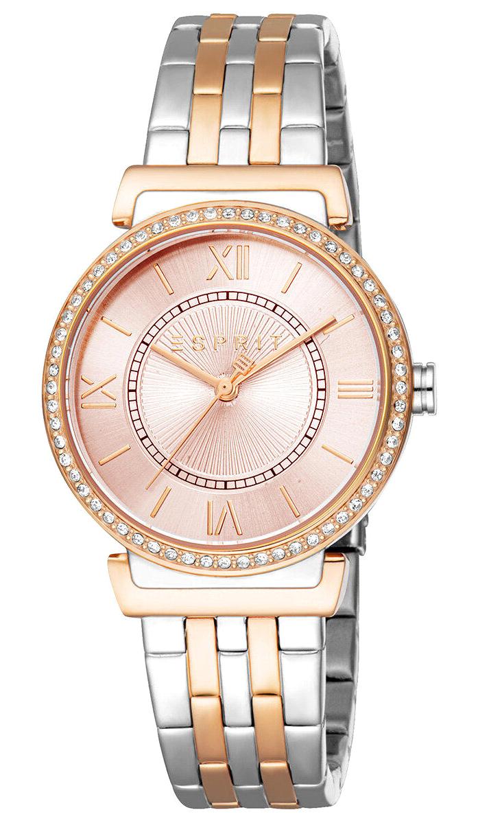 Esprit ES1L424M0085 32 mm Gri-Rose Gold Çelik Kordon Analog Kadın Kol Saati