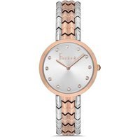 Freelook FL.1.10188.4 36 mm Gri-Rose Gold Çelik Kordon Analog Kadın Kol Saati