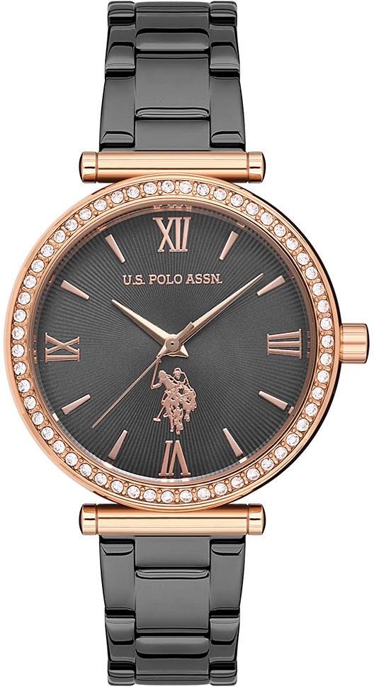 U.S. Polo Assn USPA2032-02 36 mm Füme Metal Kordon Analog Kadın Kol Saati