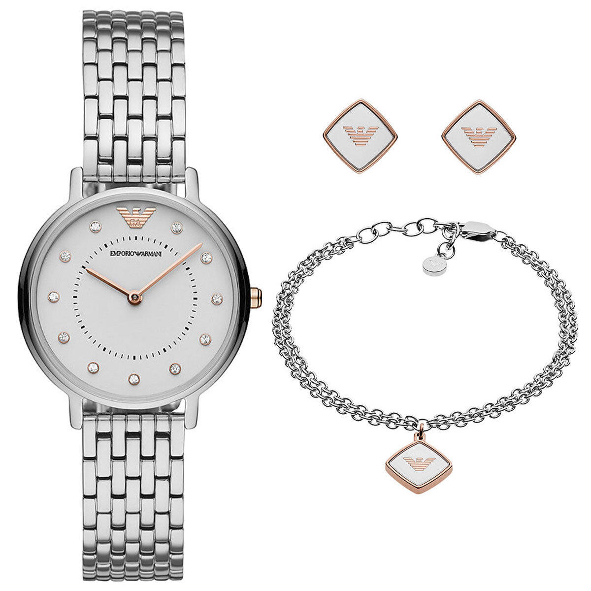 Emporio Armani AR80023 32 mm Gri Çelik Kordon Analog Kadın Kol Saati