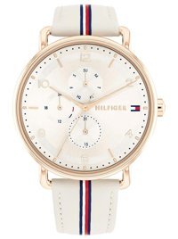 Tommy Hilfiger TH1782659 40 mm Bej Deri Kordon Analog Kadın Kol Saati