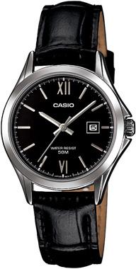 Casio LTP-1381L-1A 30 mm Siyah Deri Kordon Analog Kadın Kol Saati