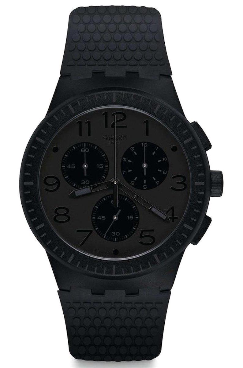 Swatch SUSB104 42 mm Siyah Plastik Kordon Analog Kadın Kol Saati