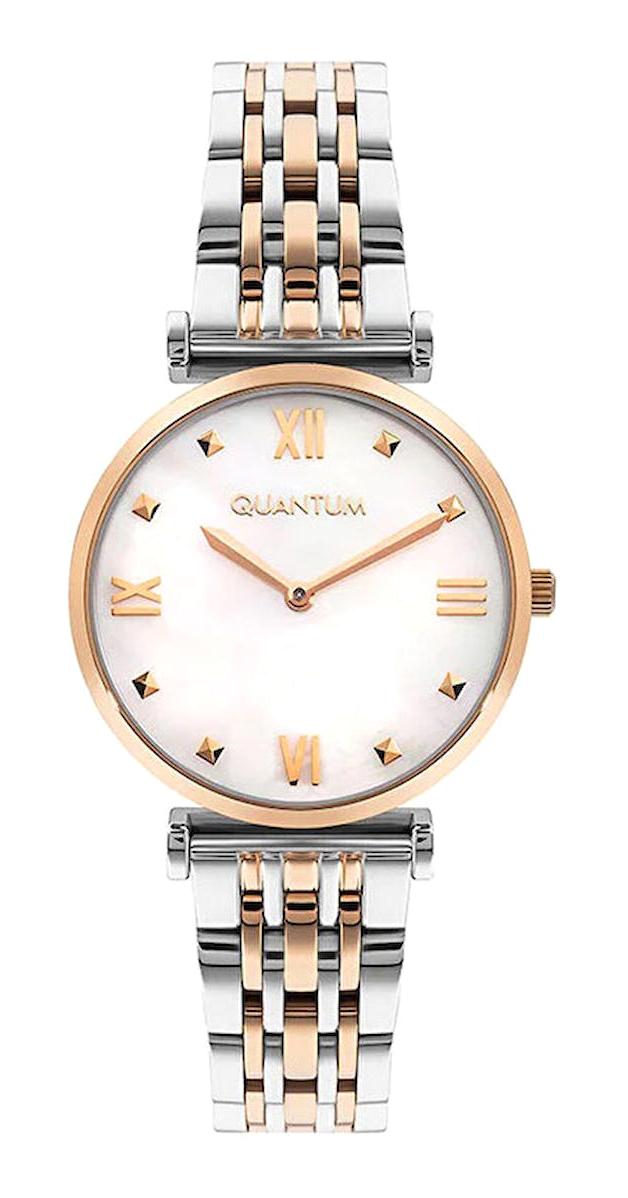 Quantum IML1041.520 35 mm Altın-Gri Çelik Kordon Analog Kadın Kol Saati
