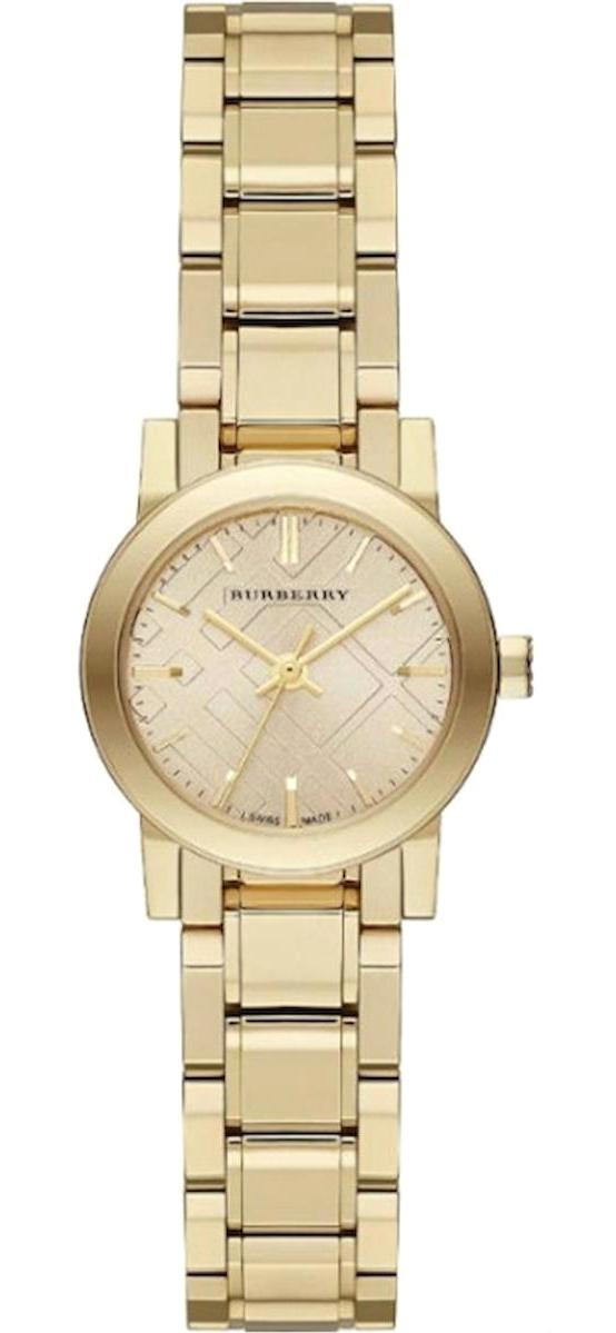 Burberry BU9227 26 mm Altın Çelik Kordon Analog Kadın Kol Saati