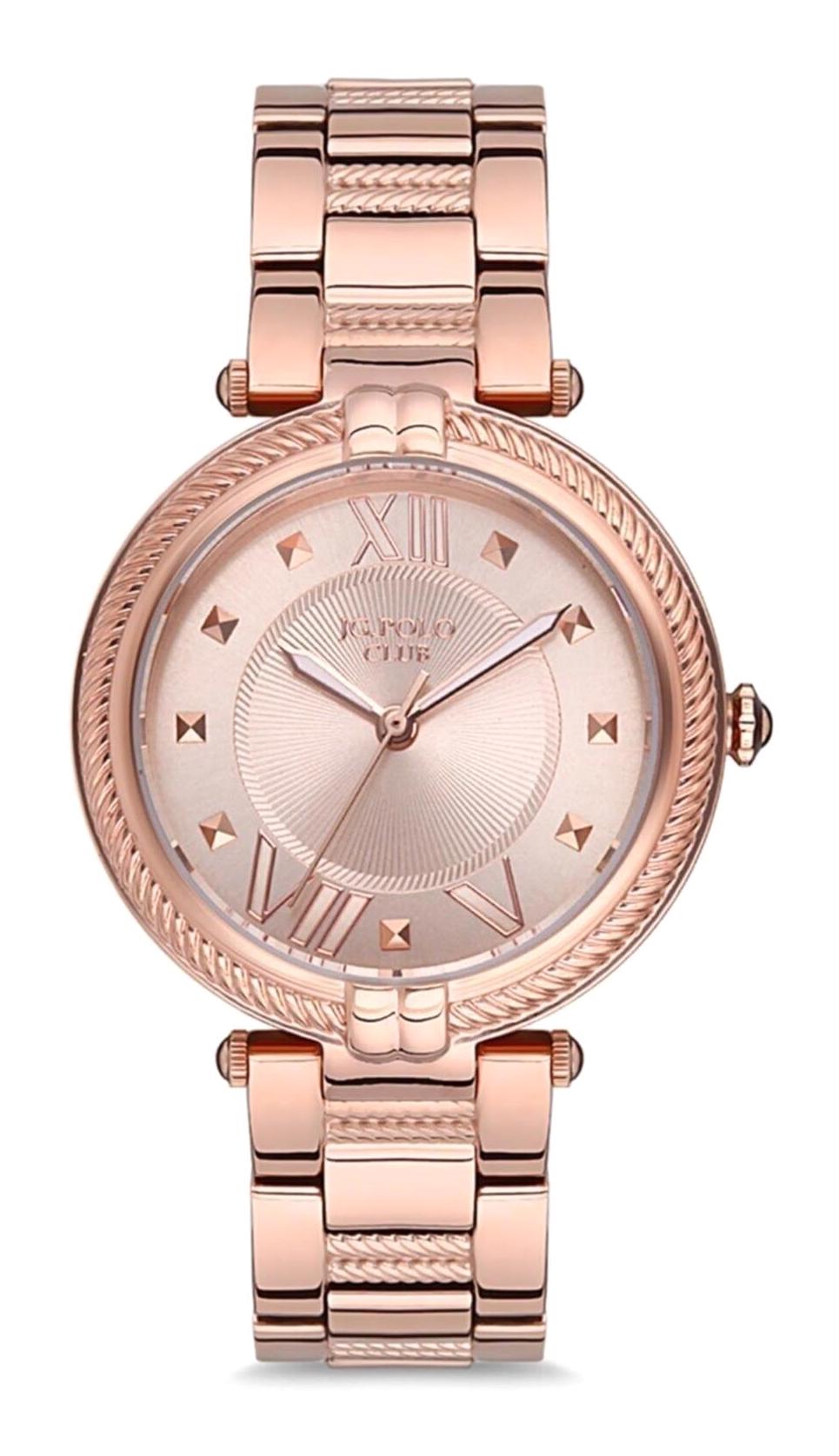 Jg. Polo Club JPC.1021.2323M.1 33 mm Rose Gold Çelik Kordon Analog Kadın Kol Saati