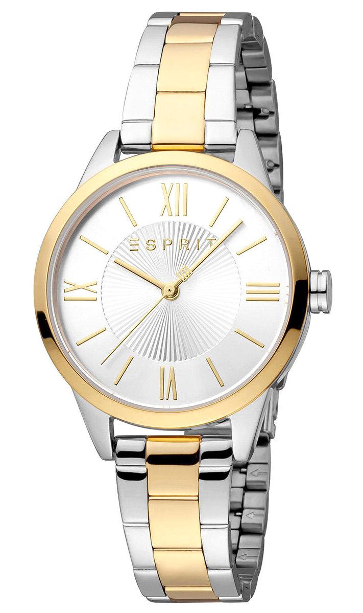 Esprit ES1L423M0055 32 mm Altın-Gri Çelik Kordon Analog Kadın Kol Saati