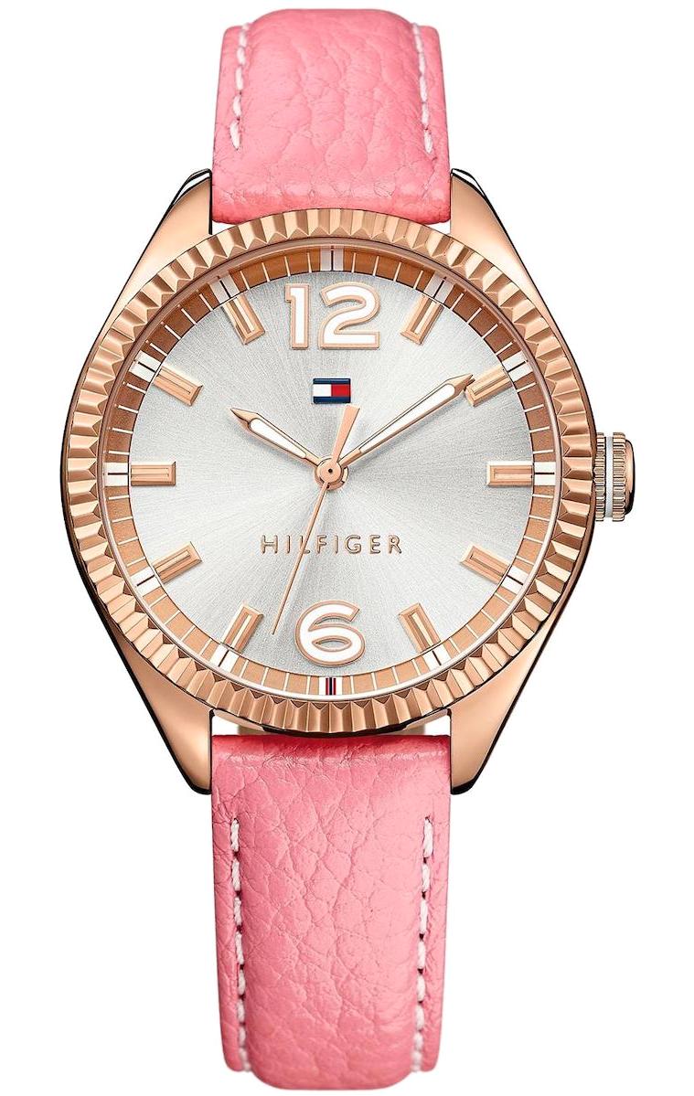 Tommy Hilfiger TH1781516 38 mm Pembe Deri Kordon Analog Kadın Kol Saati
