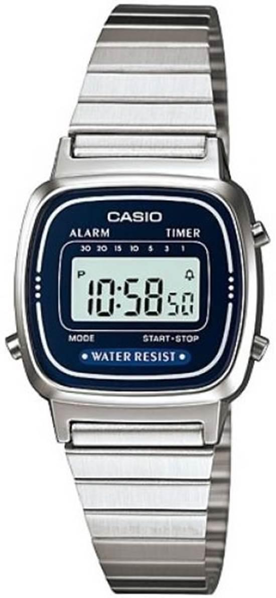 Casio LA670WA-2DF 25 mm Gri Metal Kordon Analog Kadın Kol Saati