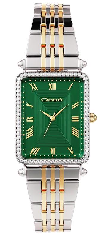 Osse OSW10141 27 mm Altın-Gri Çelik Kordon Analog Kadın Kol Saati