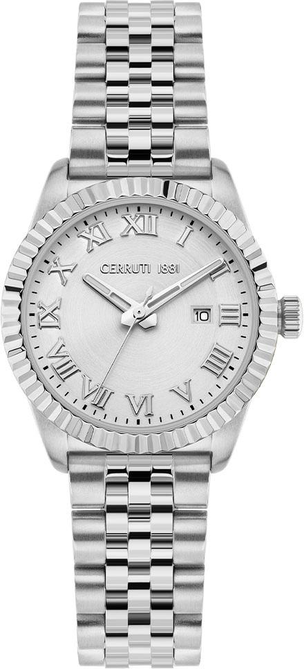 Cerruti 1881 CIWLH2116508 31 mm Gri Çelik Kordon Analog Kadın Kol Saati