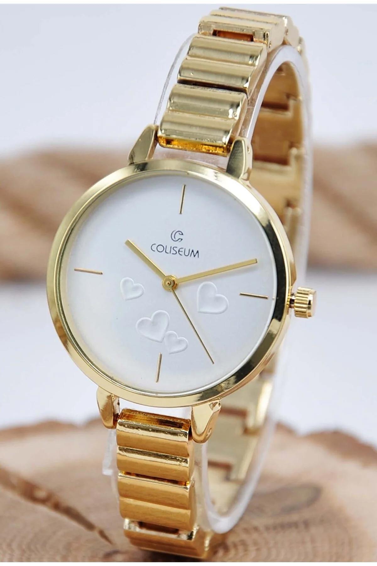 Storeay STA-027 31-35 mm Altın Metal Kordon Analog Kadın Kol Saati