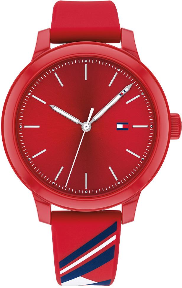 Tommy Hilfiger TH1782233 38 mm Kırmızı Silikon Kordon Analog Kadın Kol Saati