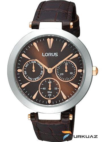 Lorus RP623BX9 Takvimli 36 mm Kahverengi Deri Kordon Analog Kadın Kol Saati