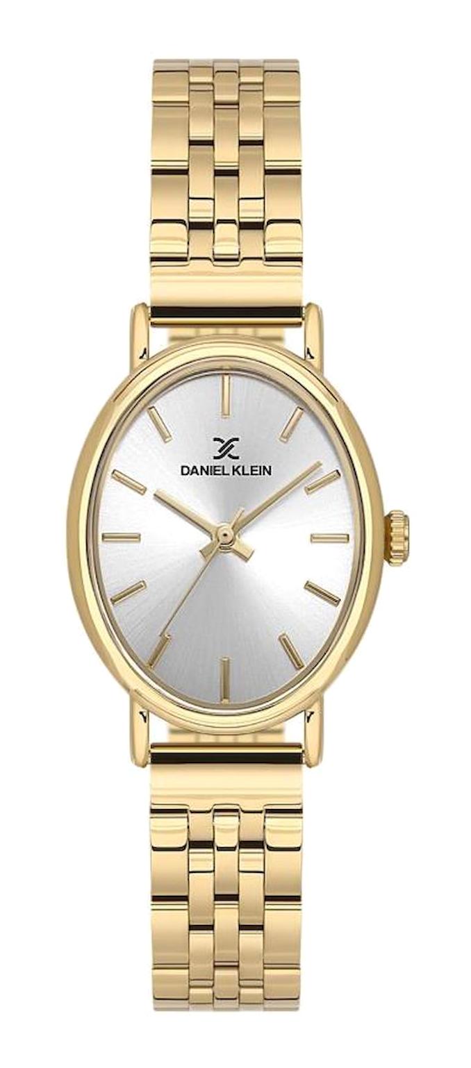 Daniel Klein DKF.2316.04 26 mm Altın Çelik Kordon Analog Kadın Kol Saati