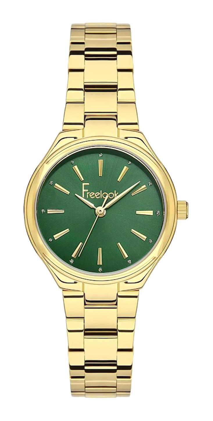 Freelook FL.1.10093.1 26 mm Altın Çelik Kordon Analog Kadın Kol Saati