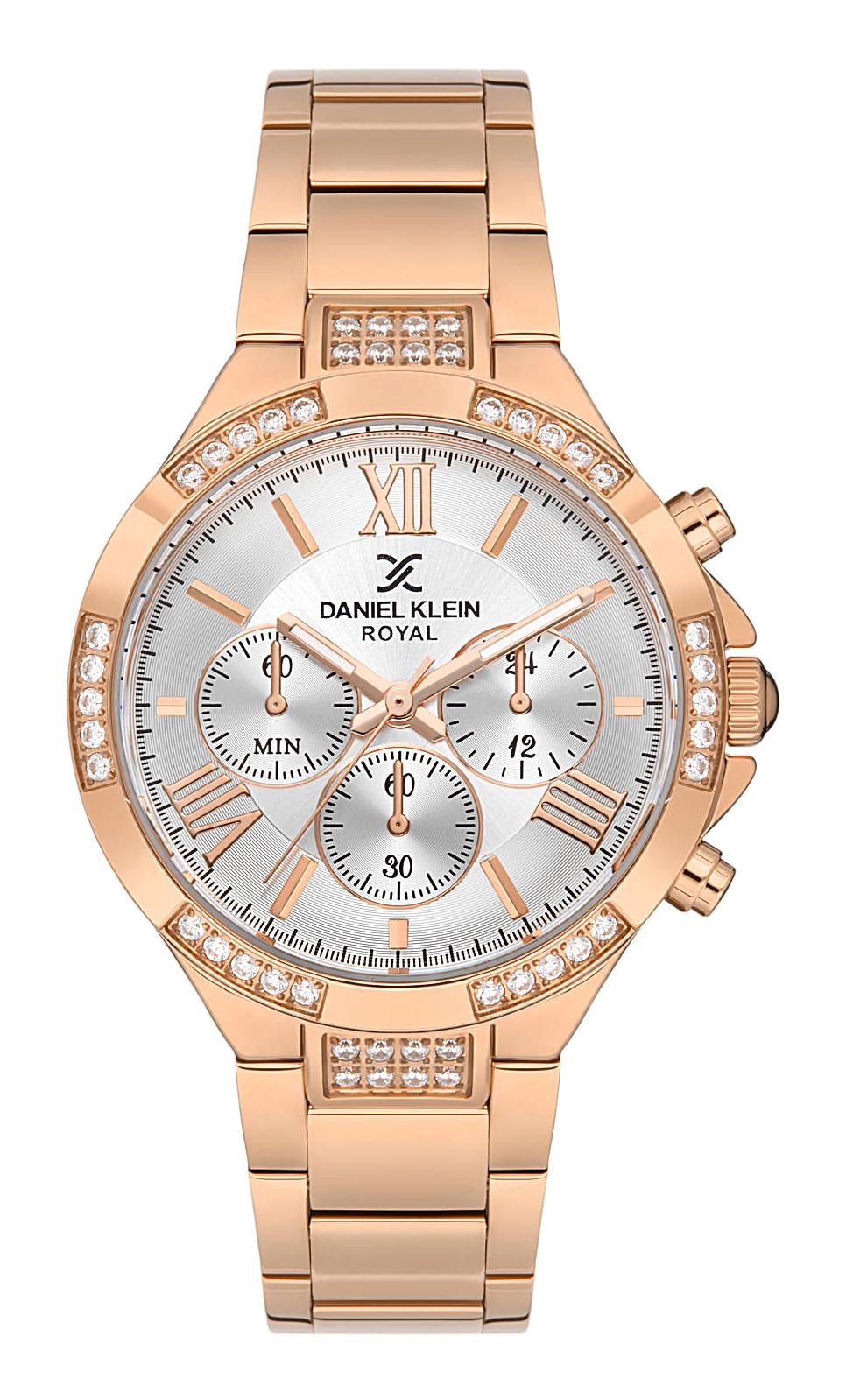 Daniel Klein EDK.1.10042.2 36-40 mm Rose Gold Metal Kordon Analog Kadın Kol Saati
