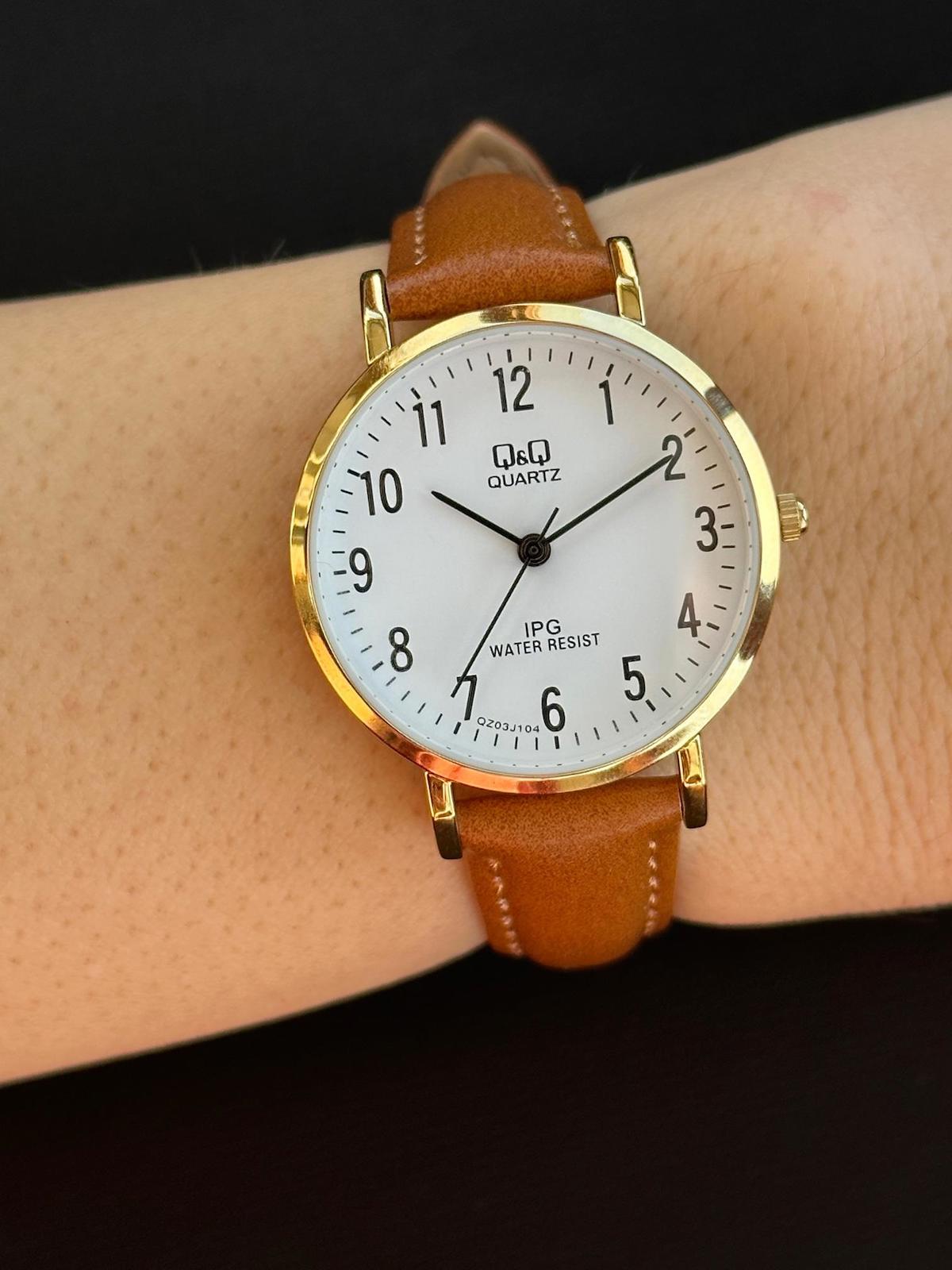 Daniel Klein 26-30 mm Taba Deri Kordon Analog Kadın Kol Saati