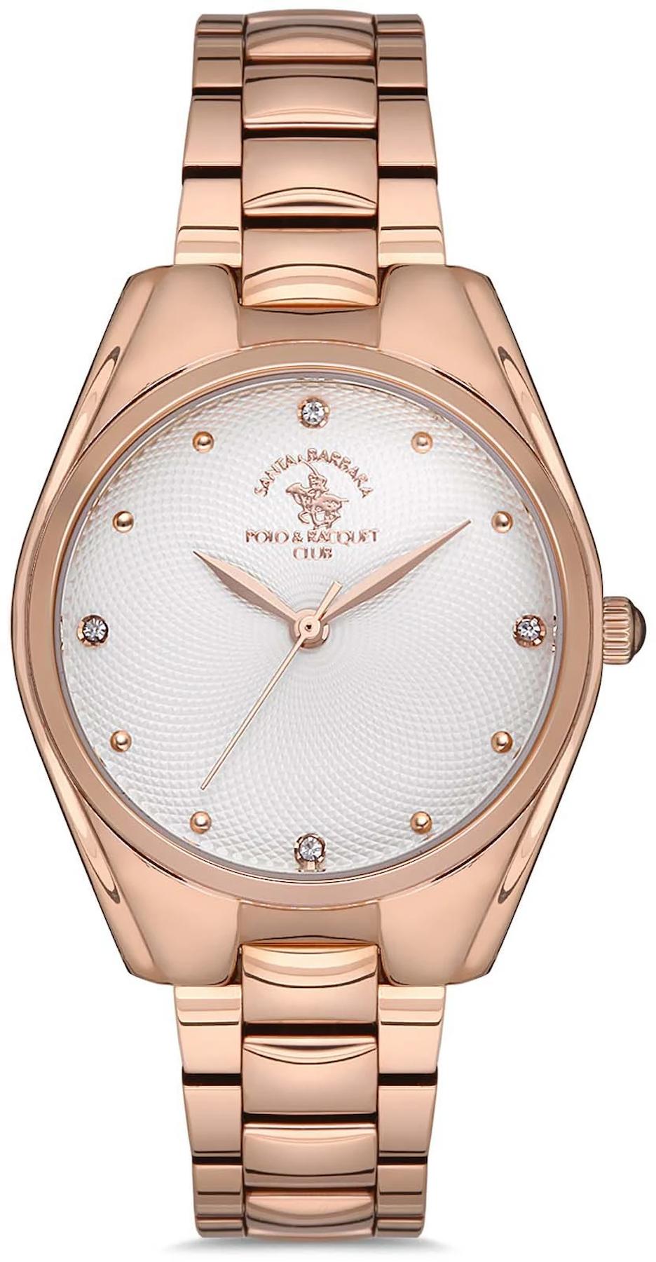 Santa Barbara Polo & Racquet Club SB.1.10134.2 36 mm Rose Gold Çelik Kordon Analog Kadın Kol Saati