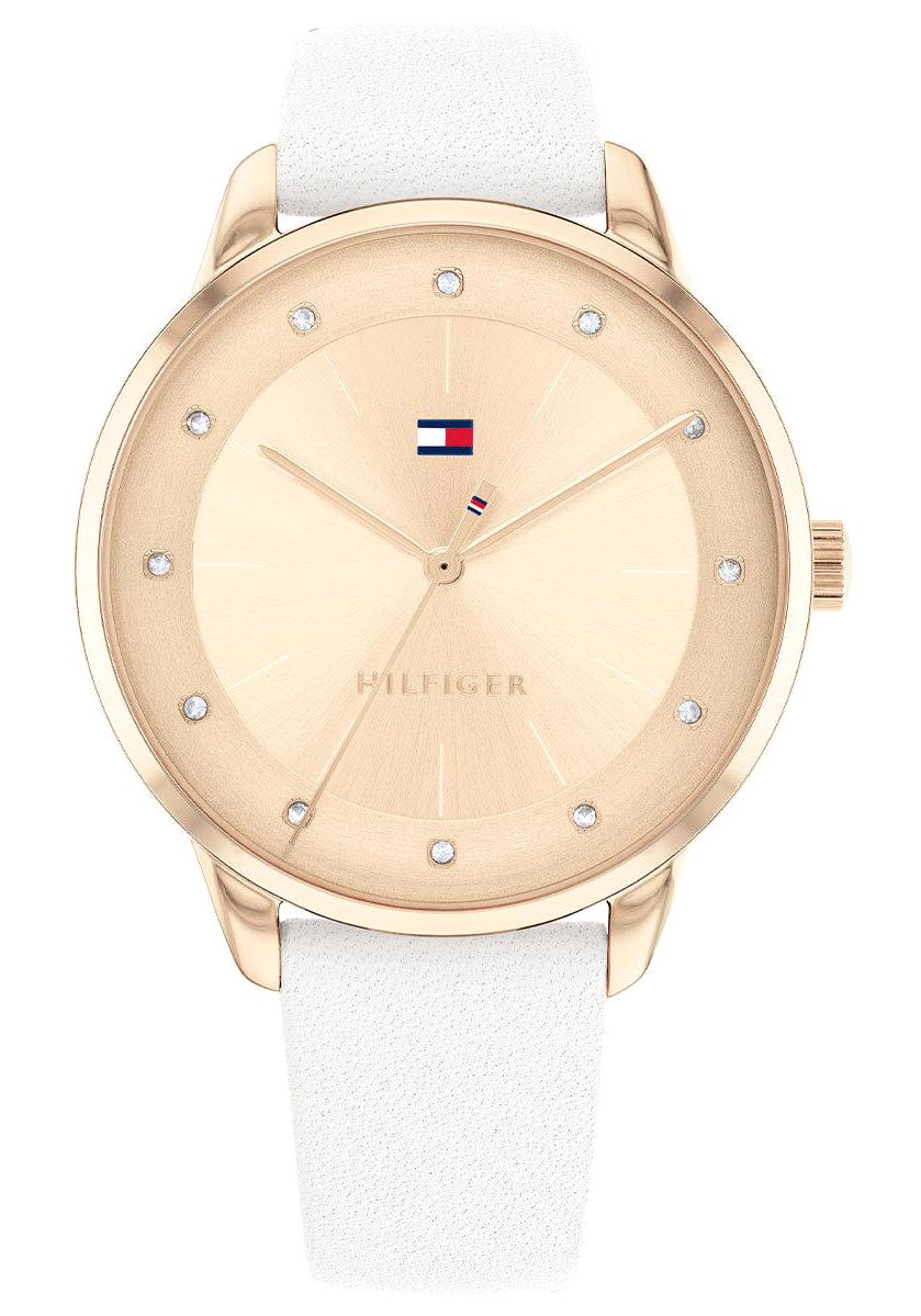 Tommy Hilfiger TH1782543 36 mm Beyaz Deri Kordon Analog Kadın Kol Saati