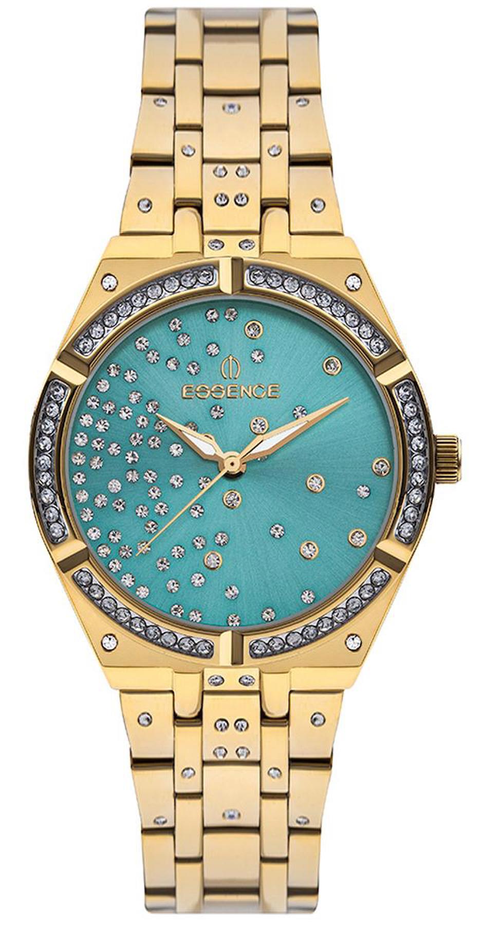 Essence ES6790FE.100 36 mm Altın Çelik Kordon Analog Kadın Kol Saati