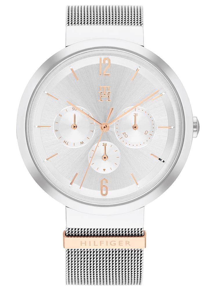 Tommy Hilfiger TH1782537 40 mm Gri Çelik-Hasır Kordon Analog Kadın Kol Saati