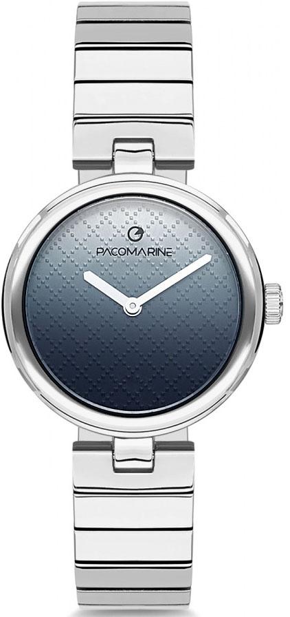 Pacomarine PM.61116.07 32 mm Gri Çelik Kordon Analog Kadın Kol Saati