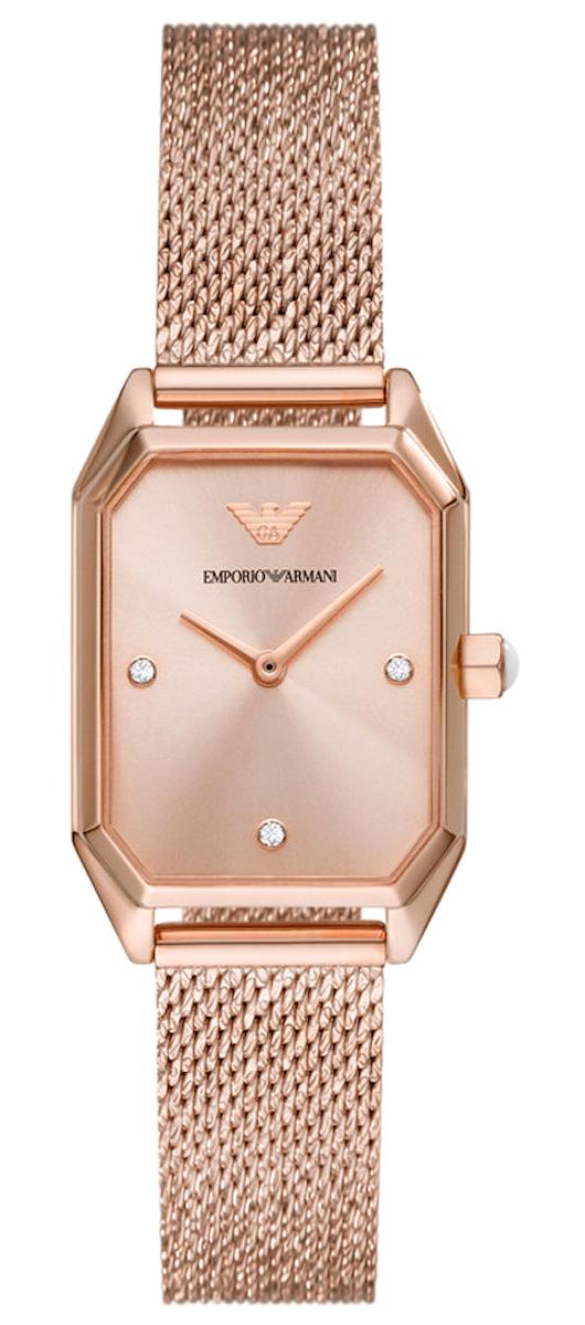 Emporio Armani AR11347 24 mm Rose Gold Çelik Kordon Analog Kadın Kol Saati