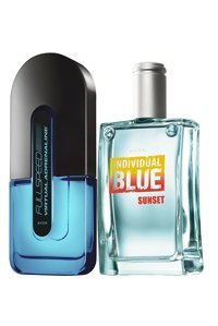 Avon Full Speed Virtual Adrenaline İkili Erkek Parfüm Seti EDT Individual Blue Sunset Erkek Parfüm