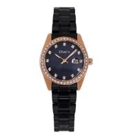 Dial X DX-5084-2 31-35 mm Siyah Metal Kordon Analog Kadın Kol Saati