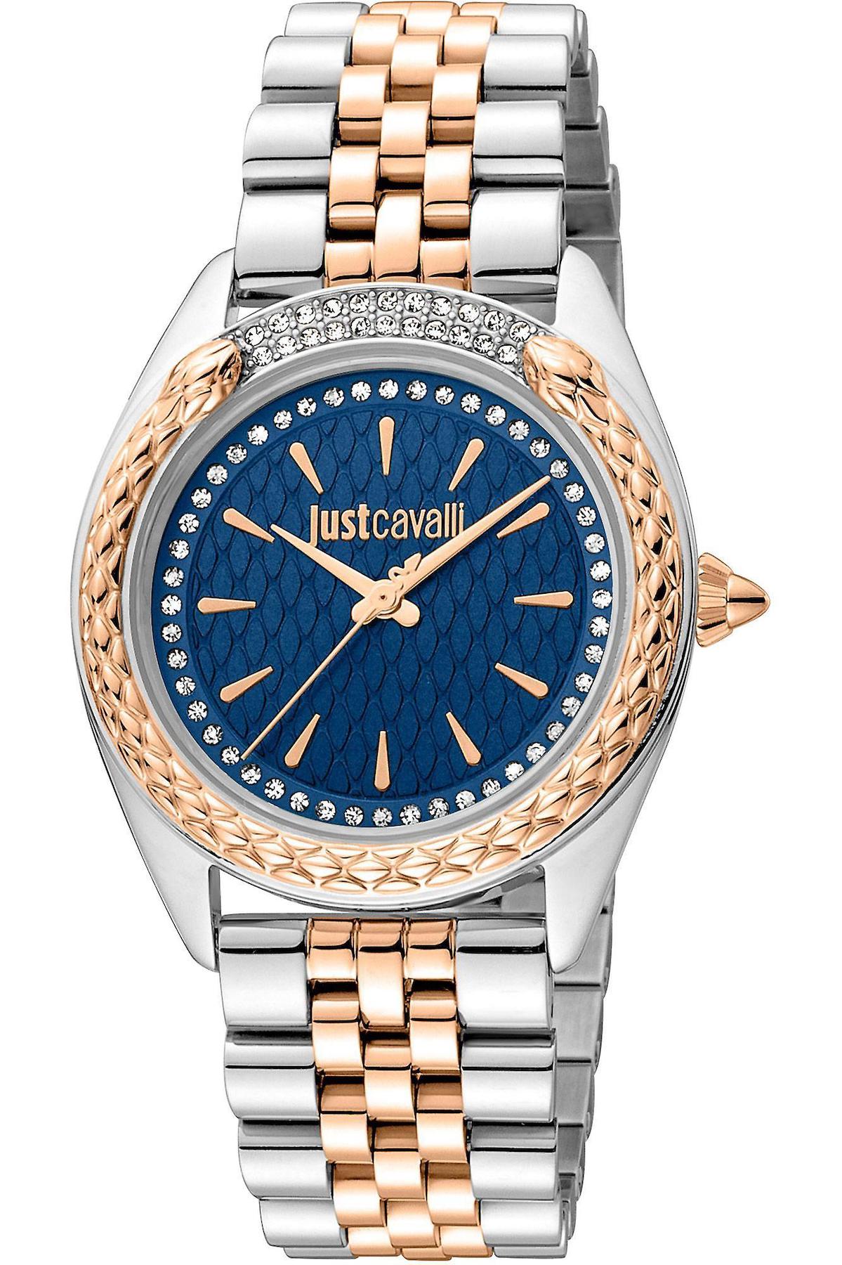 Just Cavalli JC1L195M0405 32 mm Gri-Rose Gold Çelik Kordon Analog Kadın Kol Saati
