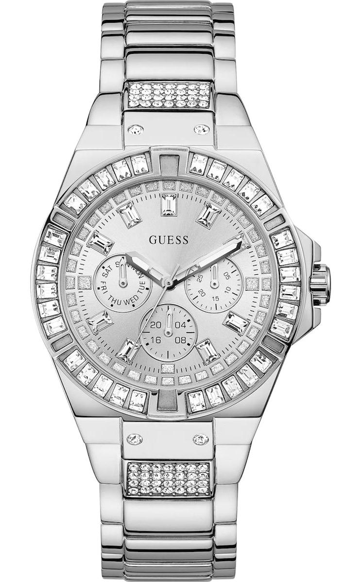 Guess GUGW0274L1 Takvimli 38 mm Gri Çelik Kordon Analog Kadın Kol Saati