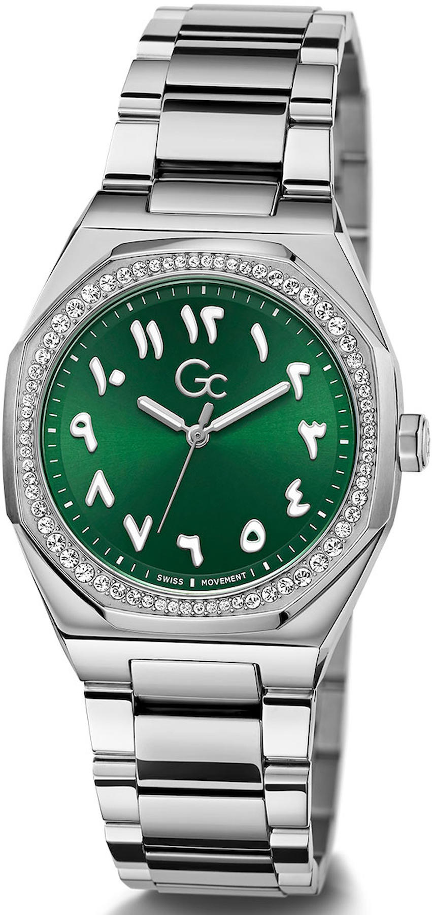 Guess GCZ25006L9MF 34 mm Gri Çelik Kordon Analog Kadın Kol Saati