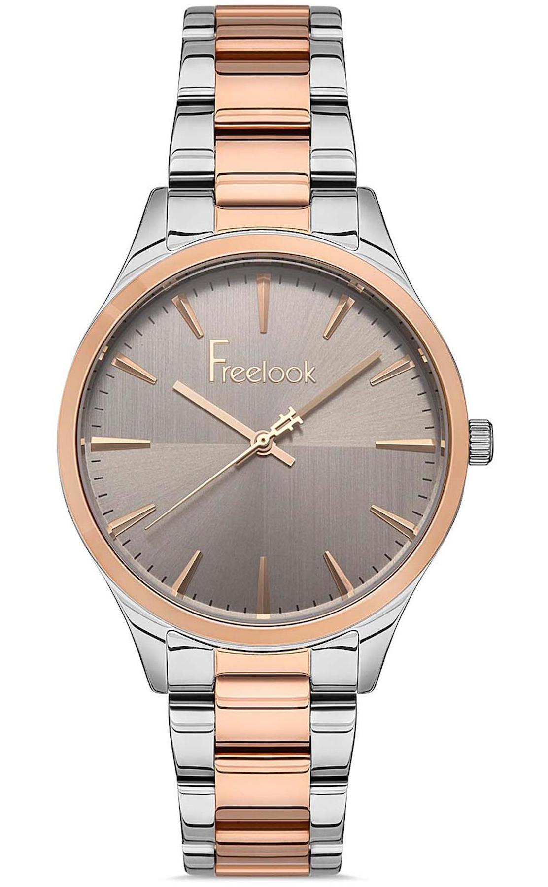 Freelook FL.1.10093.1 36 mm Gri Metal Kordon Analog Kadın Kol Saati