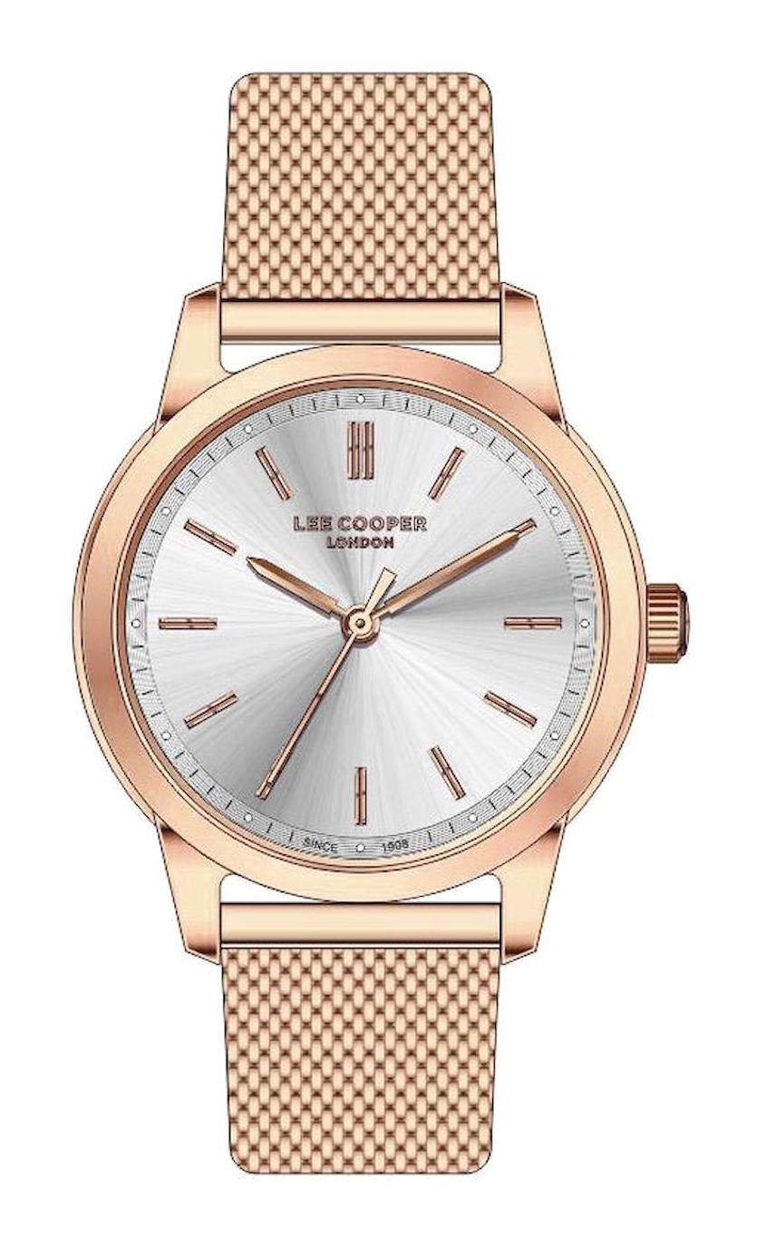 Lee Cooper LC07691.430 40 mm Rose Gold Metal Kordon Analog Kadın Kol Saati