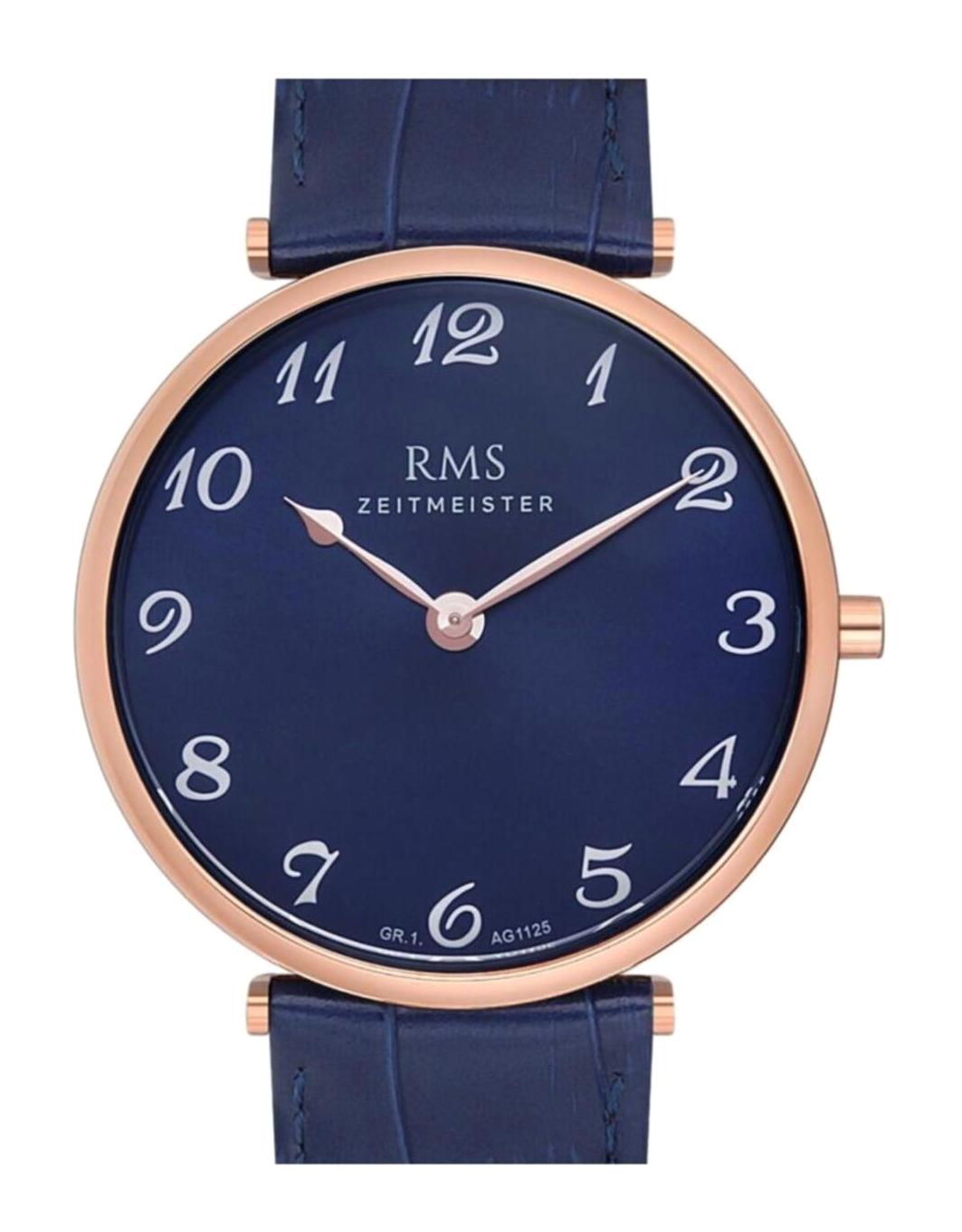 Grand Romanson GR.1.AG1125.16 36 mm Lacivert Çelik Kordon Analog Erkek Kol Saati