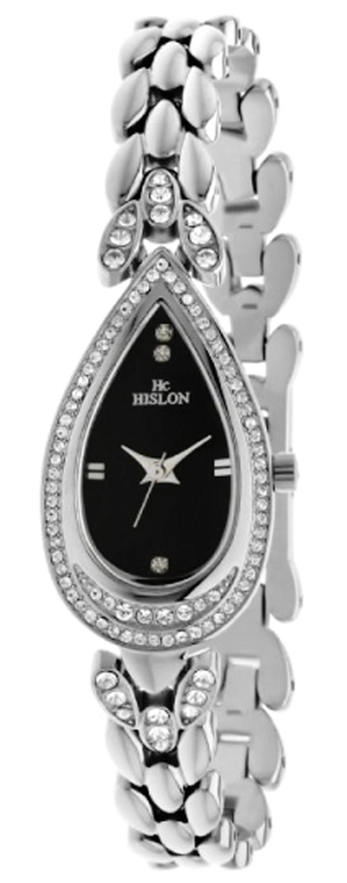 Hislon 3122-22321 21 mm Gri Çelik Kordon Analog Kadın Kol Saati