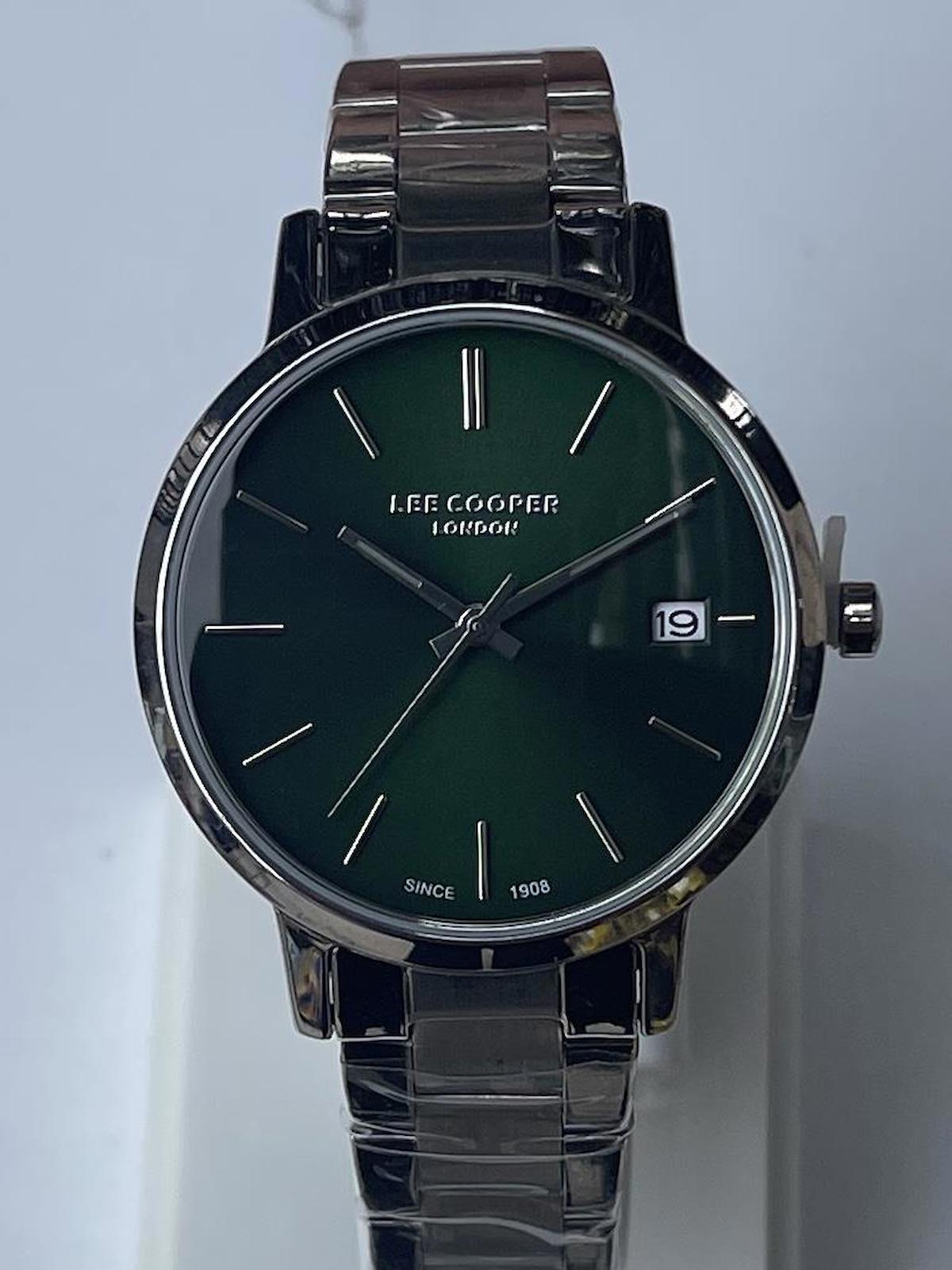 Lee Cooper LCR.LMG.07447.230 Takvimli 40 mm Siyah Çelik Kordon Analog Kadın Kol Saati