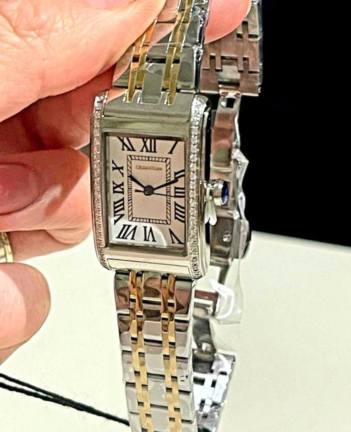 Quantum IML.LMG.1039.230 31 mm Altın-Gri Çelik Kordon Analog Kadın Kol Saati