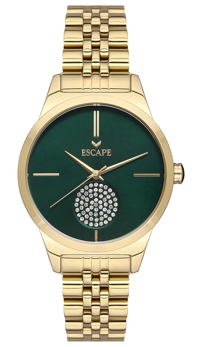 Escape ESCP203204 36 mm Altın Çelik Kordon Analog Kadın Kol Saati