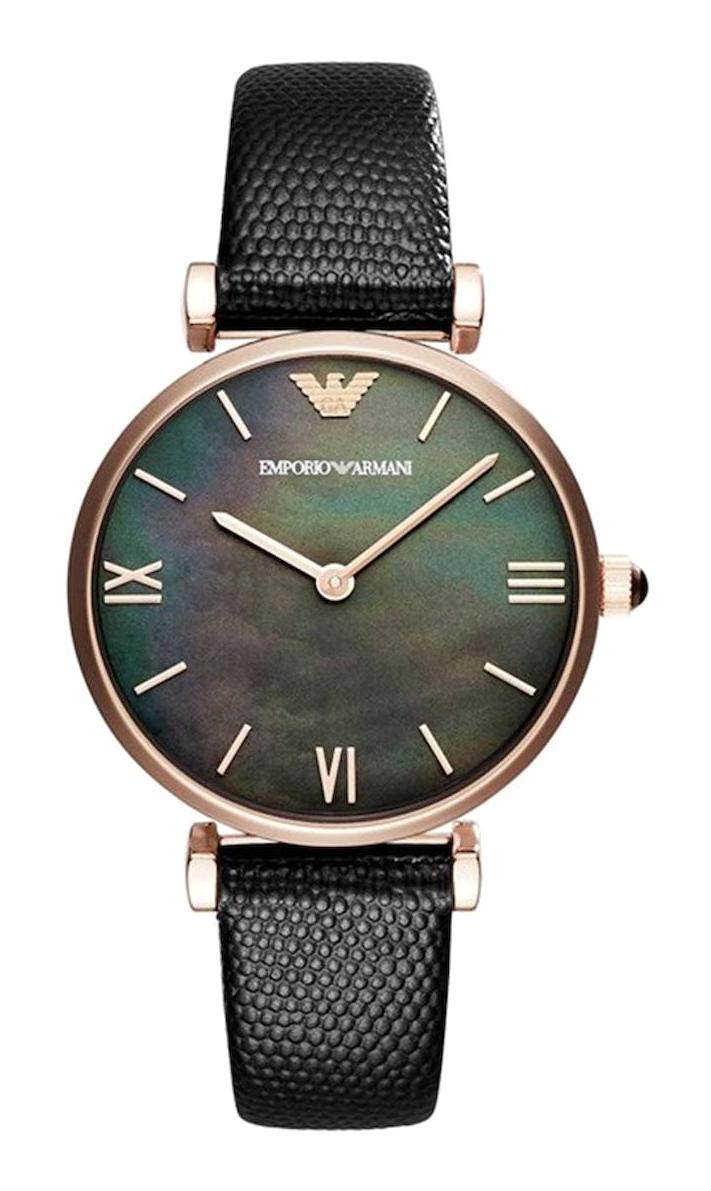 Emporio Armani AR11060 32 mm Siyah Çelik Kordon Analog Kadın Kol Saati